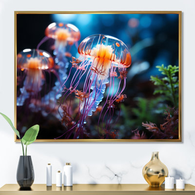" Jellyfish Oceans Glow V "