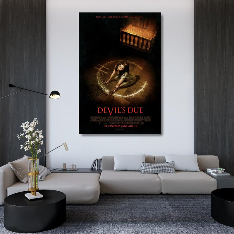 Devil's Due, 48" H x 32" W