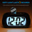 Digital Electric Alarm Tabletop Clock Green-162470311