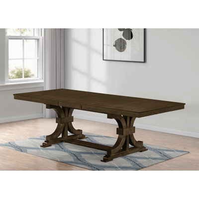 Table de salle à manger extensible en bois