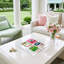 Plateau décoratif carré Mahjong-146952770