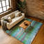 Tapis à rayures Emest AMF1910 lavable à la machine de qualité supérieure-1757381817