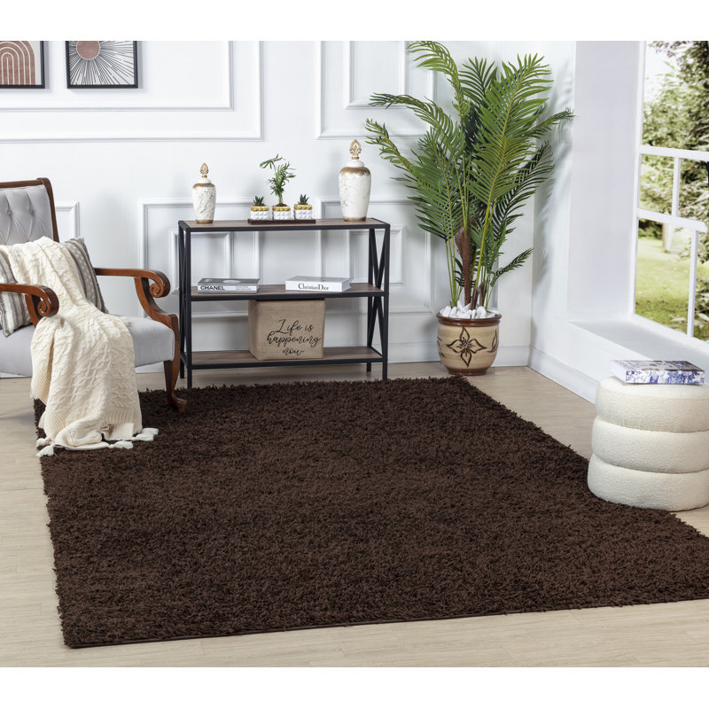 Abstract Shag Area Rug, Rectangle 80 x 150cm