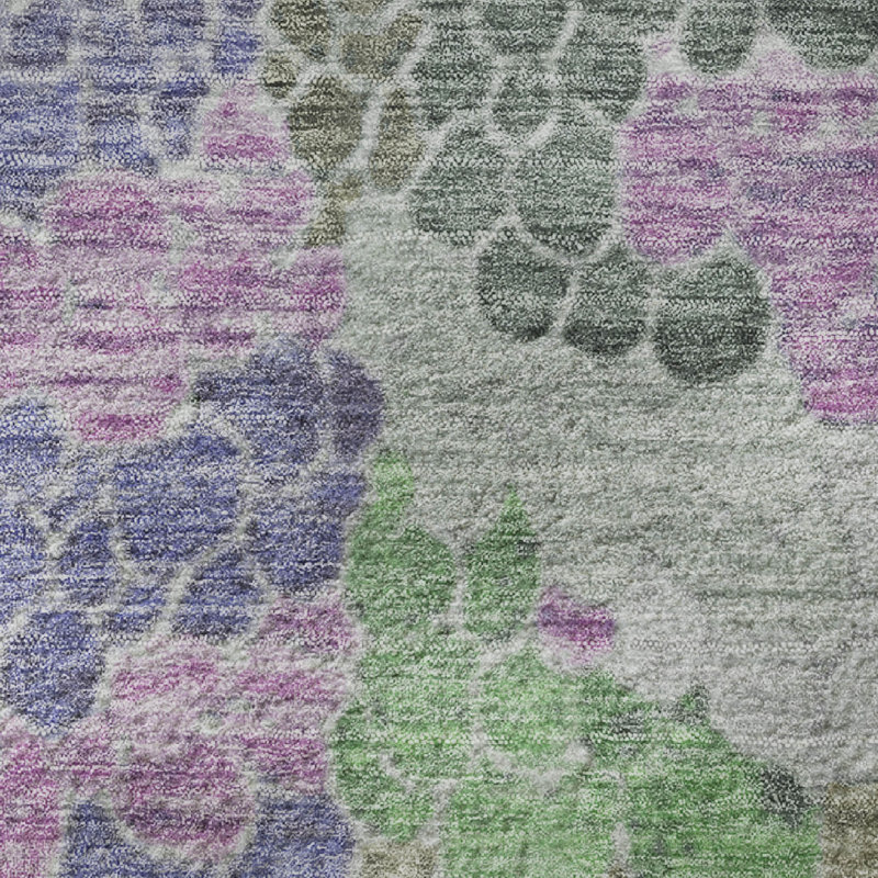 Premium Machine Washable Farolt AMF1906 Geometric Rug, Runner 2'3" x 7'6"