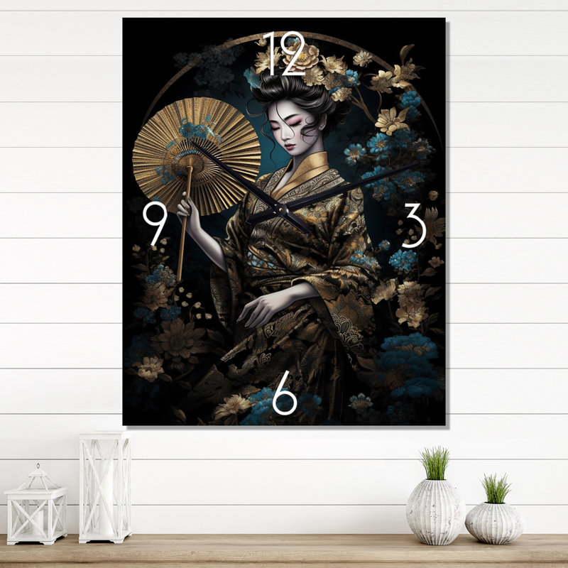 Horloge murale Inza, H 28 po x l 12 po