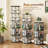 5-Tier Rotating Bookshelf Tower (Black)-1528161732