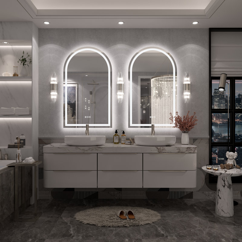 Miroir de salle de bain Molly, 40 po x 24 po