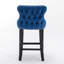 Tabourets de bar en velours-946461036