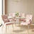 Dorsi Velvet Upholstered Button Tufted Modern Dining Chair-1474221120-1434141114