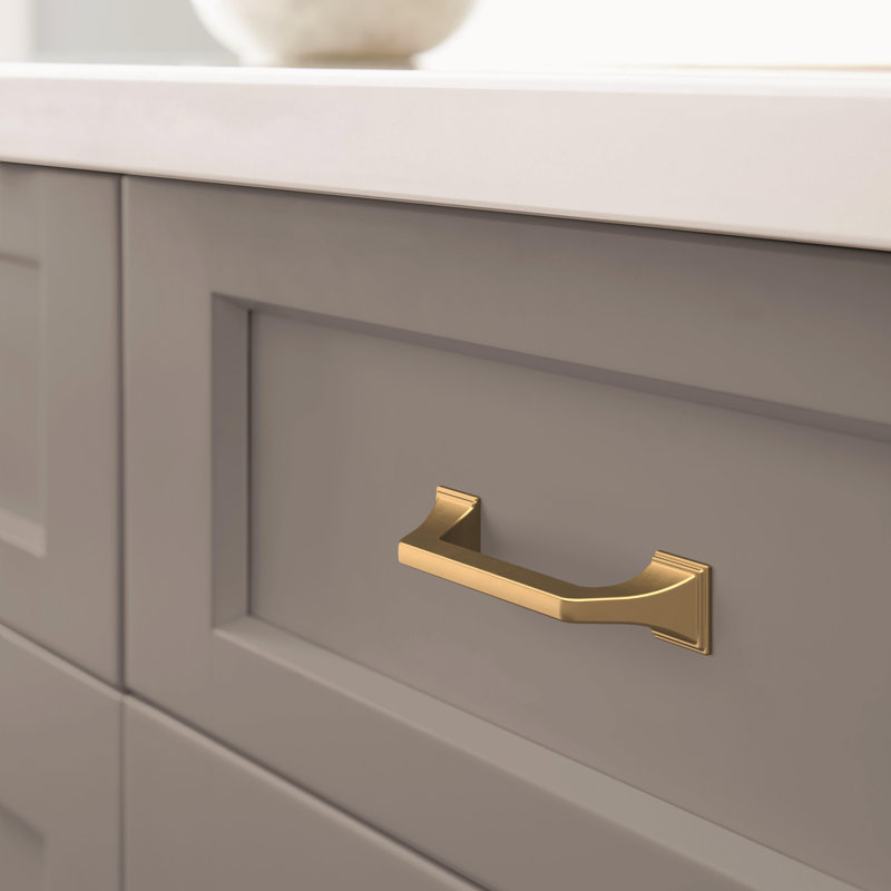 Exceed Arch Pull, Champagne Bronze, 3 3/4"