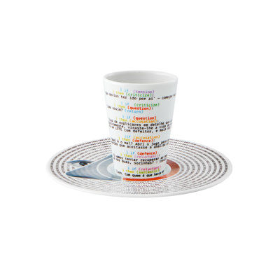 Escape Goat Porcelain Espresso Cup