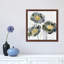Flower Burst Trio by Vanessa Austin - Floater Frame Painting on Canvas-123441697-123441699