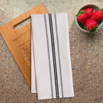 Cotton Stripe Kitchen Towel Linen Set
