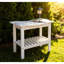 Banc de douche, tabouret de douche imperméable avec poignée, tablette de rangement, patins antidérapants pour votre maison