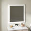 32-Inch Square Matte White Bathroom Mirror, Distinctive Design And Hassle- Installation Easy