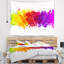 Tapisserie d'éclaboussure aquarelle artistique abstraite-28482721