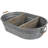Dejona 2 Piece Metal Floating Shelf