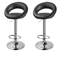 Larry Swivel Upholstered Adjustable Height Counter Stool with Metal Frame-31171876