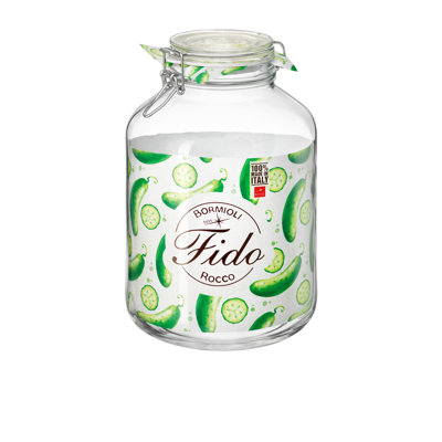 Vorratsglas 5 ltr. runde Form