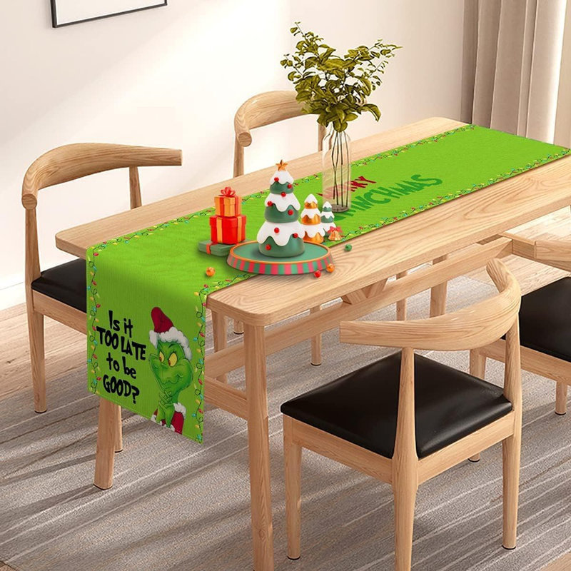 Chemin de table Merry Christmas