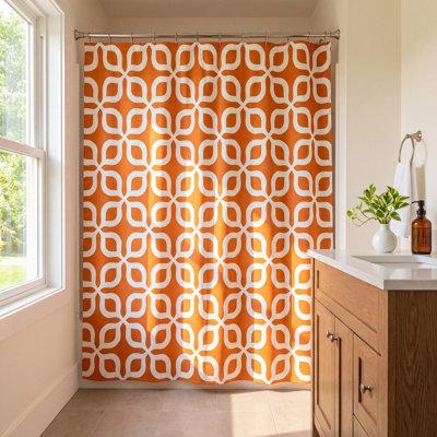 Pipper Polyester Shower Curtain