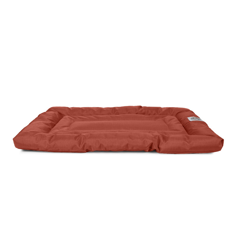 Coussin confortable Brutus Tough Resistant, Rouge, Petit (l 30 po x P 23 po x H 2 po)