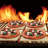 Cook N Home Cordierite 7.5 in. Pizza Stone