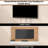 Dymphia Floating Entertainment Center for TVs up to 55 inch, TV Wall Panel with LED Strip and Shelf-1378349296