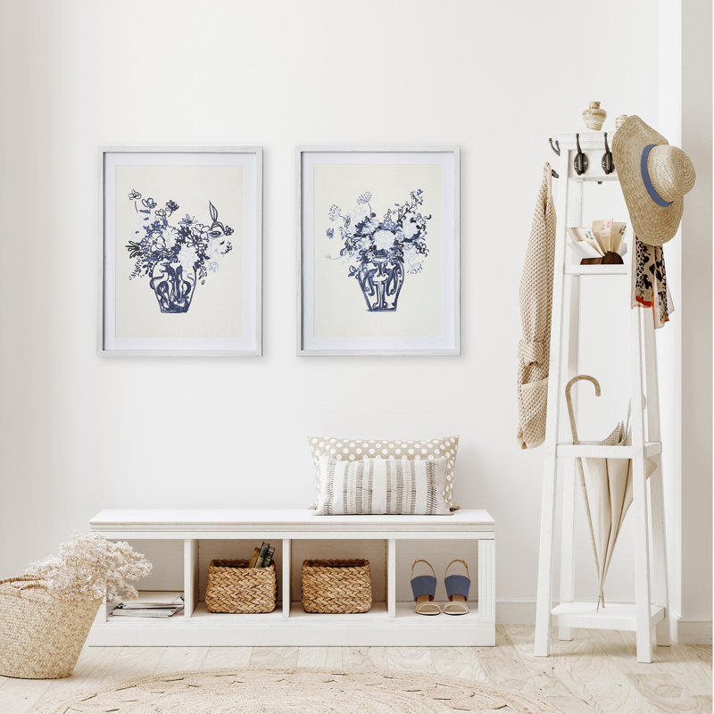 Ensemble de 2 reproductions de cadres photo sur bois Zawacki