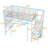Metal Loft Bed With Desk And Staircases-205534939-205534940