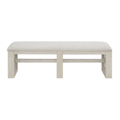 Randell Dining Bench in Antique White by Latitude Run