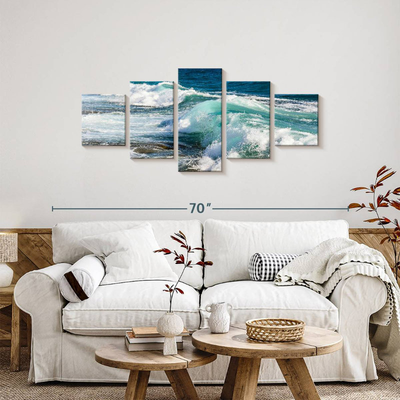 Côte de verre de mer Gillard, H 24 po x l 55 po