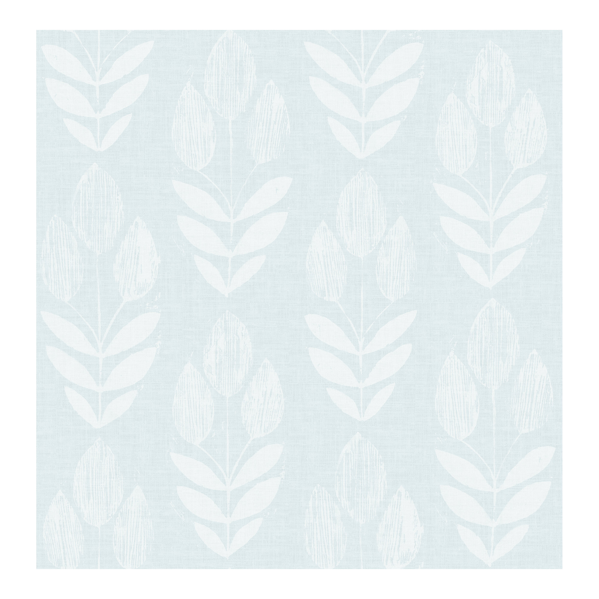 Reginald Floral Wallpaper, Light Blue