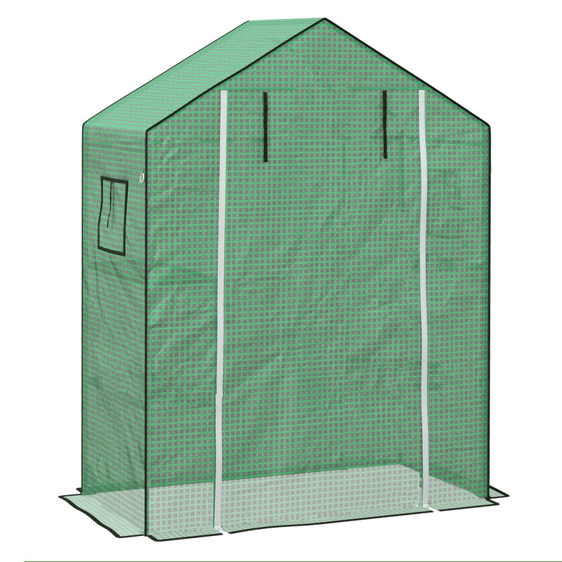 Brinna Shade Cloth and Cover, 190cm H x 140cm W x 73cm D, Green