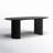 Anirudha 79"  Oval Wood Double Pedestal Base Dining Tables-94225065