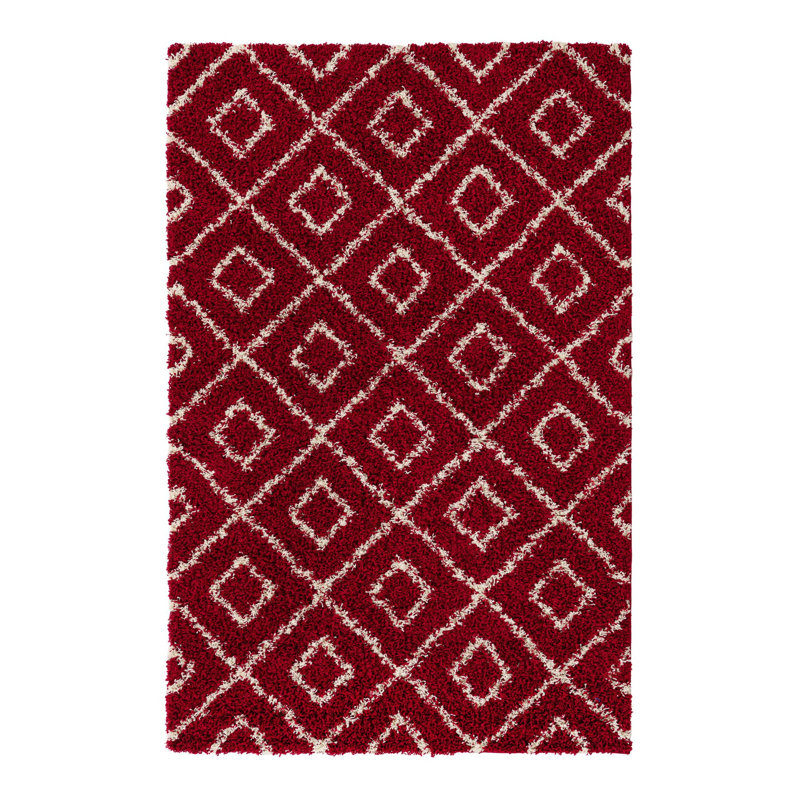 Assata Geometric Indoor Rug, Rectangle 5'3" x 8'