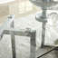 Dern 78" Glass Dining Table