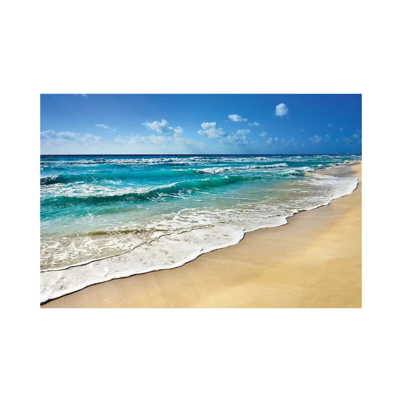 Cancun Beach II by Susanne Kremer - Gallery-Wrapped Canvas Giclée on Canvas, Canvas, 20.32 cm H x 30.48 cm W