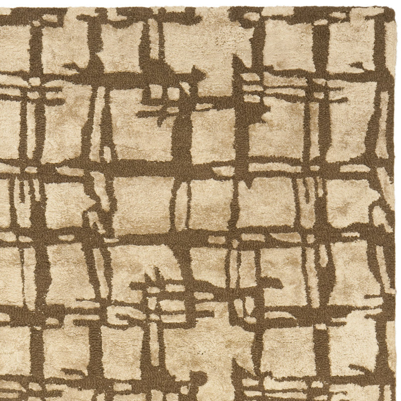Soho Hand Tufted Wool & Wiscose Pile Rug, 5' x 8'