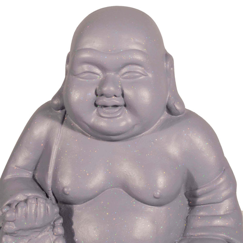 Carlucci Weather Resistant Garden Statue, Grey Shimmer