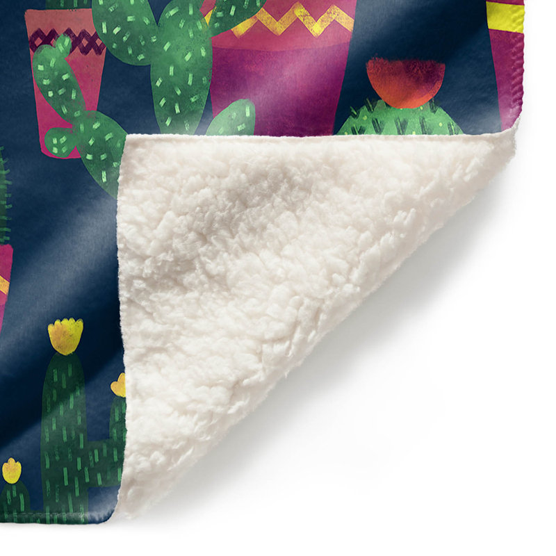 Couverture Cacti, 68 po x 80 po