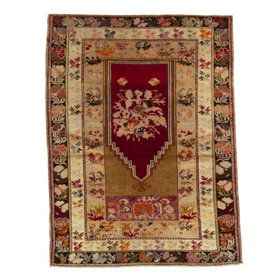 Southwestern Hand-Knotted Wool MULTI Area Rug