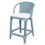Tabouret de comptoir rembourré et tissé à la main-2062777258-2143357959
