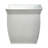 Fluted Metal Square Planter
