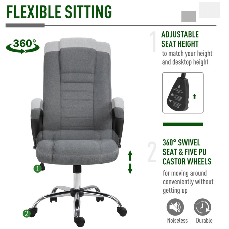 Brayden Studio Amyya Executive Chair