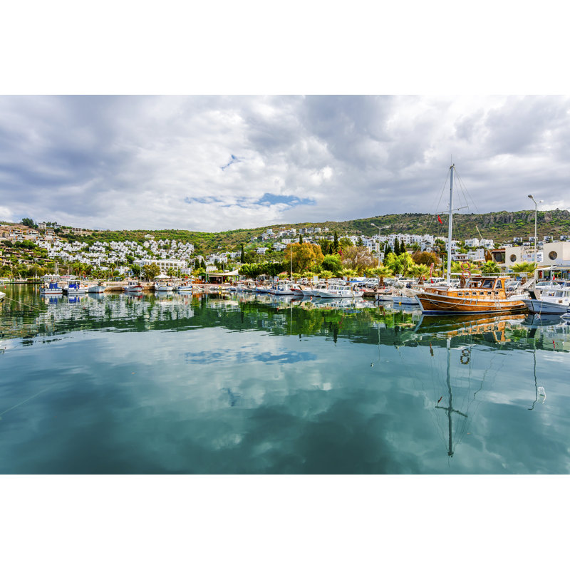 Bodrum Town Of Turkey - Wrapped Canvas Print, 30cm H x 46cm W x 3.8cm D