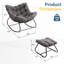 Chaise berçante de patio avec repose-pieds-1696083601