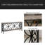 Table basse, canapé industriel, console à 2 niveaux-351650250