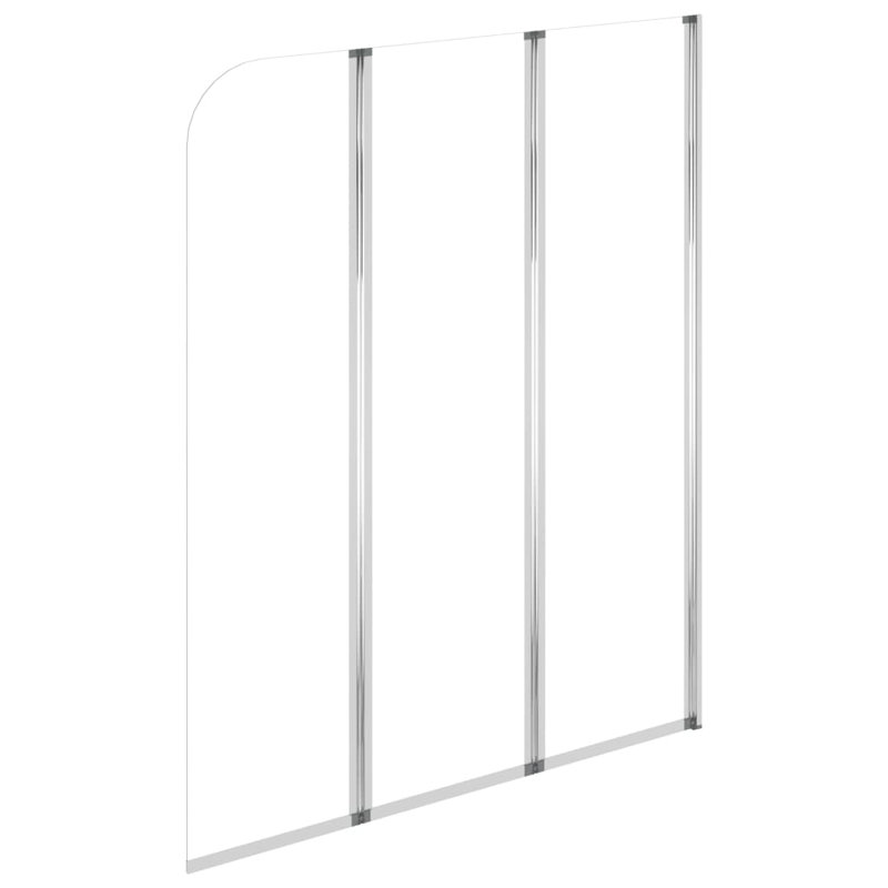 Saidi 1040mm W x 1300mm H Folding / Bi-Fold Framed Tub Door with Clear Glass