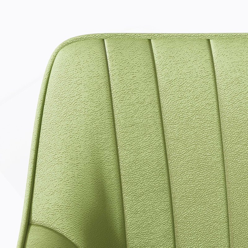 Ensemble polyvalent de chaises de salle à manger élégantes pour divers environnements, 2, Vert / Orange